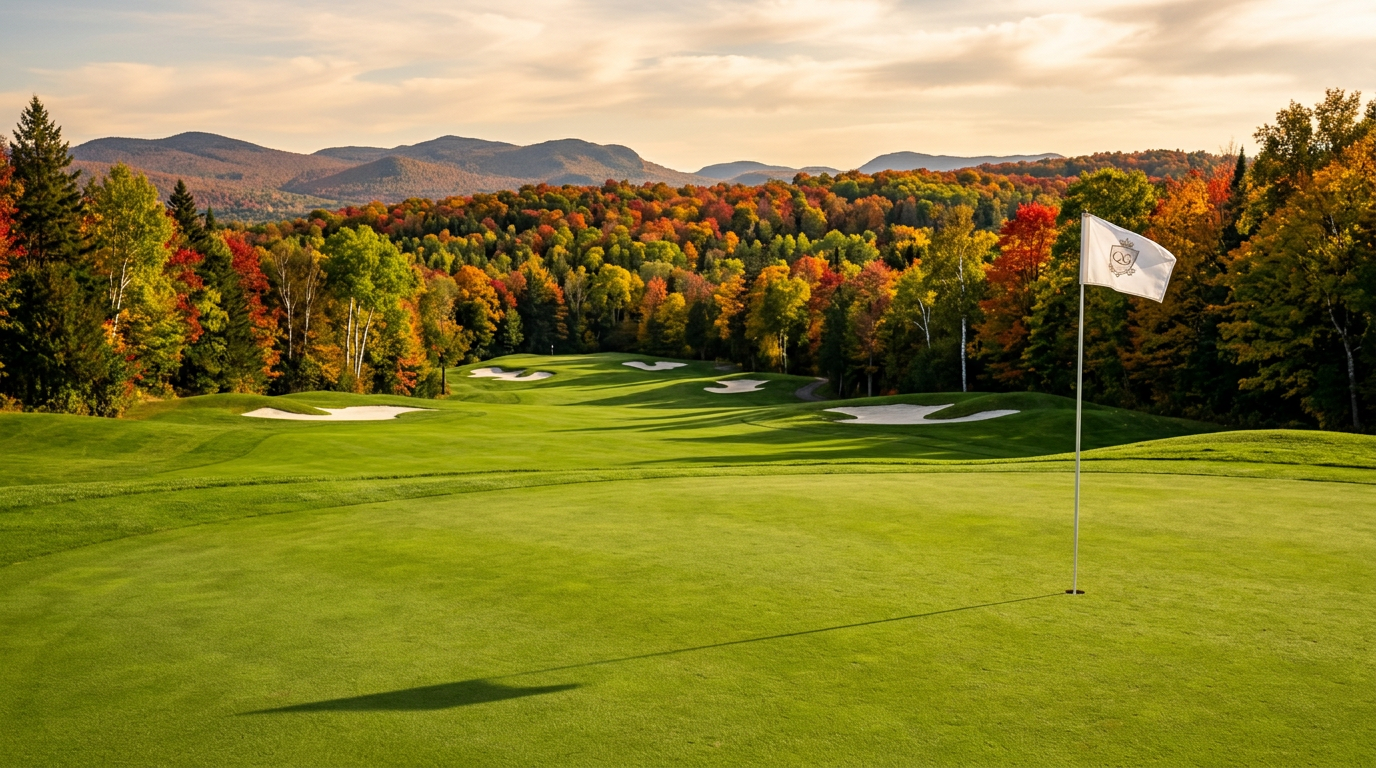 Parcours du Balmoral Golf & Country Club en automne